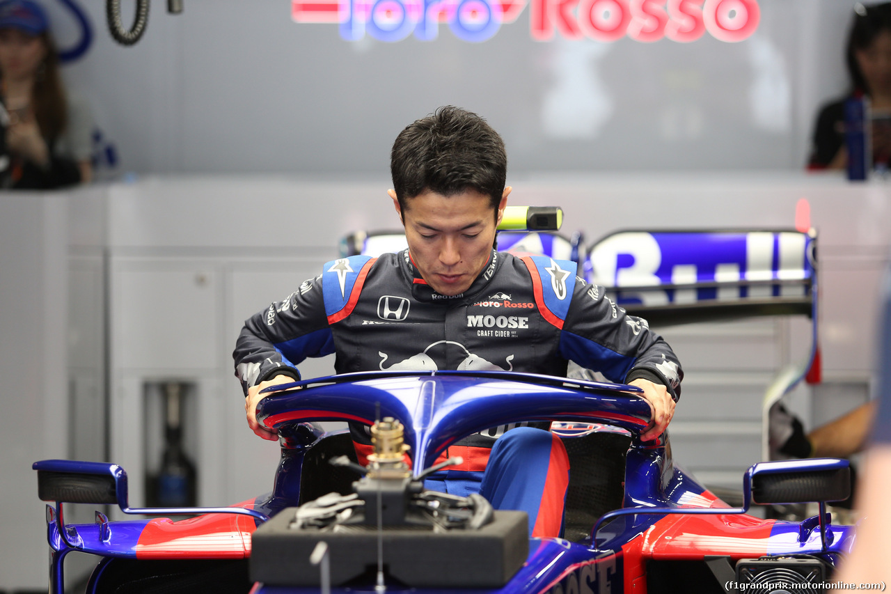 GP GIAPPONE, 11.10.2019- Prove Libere 1, Naoki Yamamoto (JPN) Scuderia Toro Rosso STR14 3rd driver