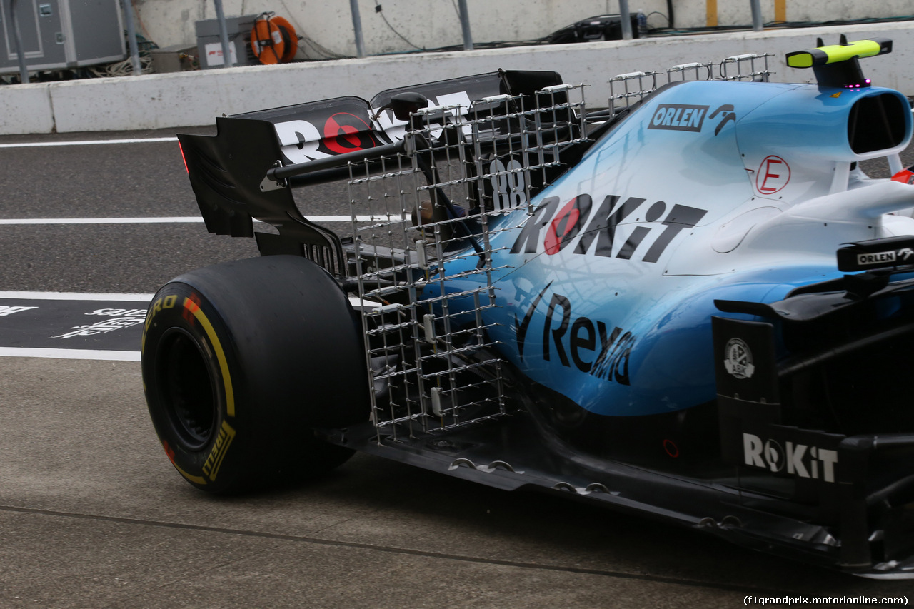 GP GIAPPONE, 11.10.2019- Prove Libere 1, Robert Kubica (POL) Williams F1 FW42