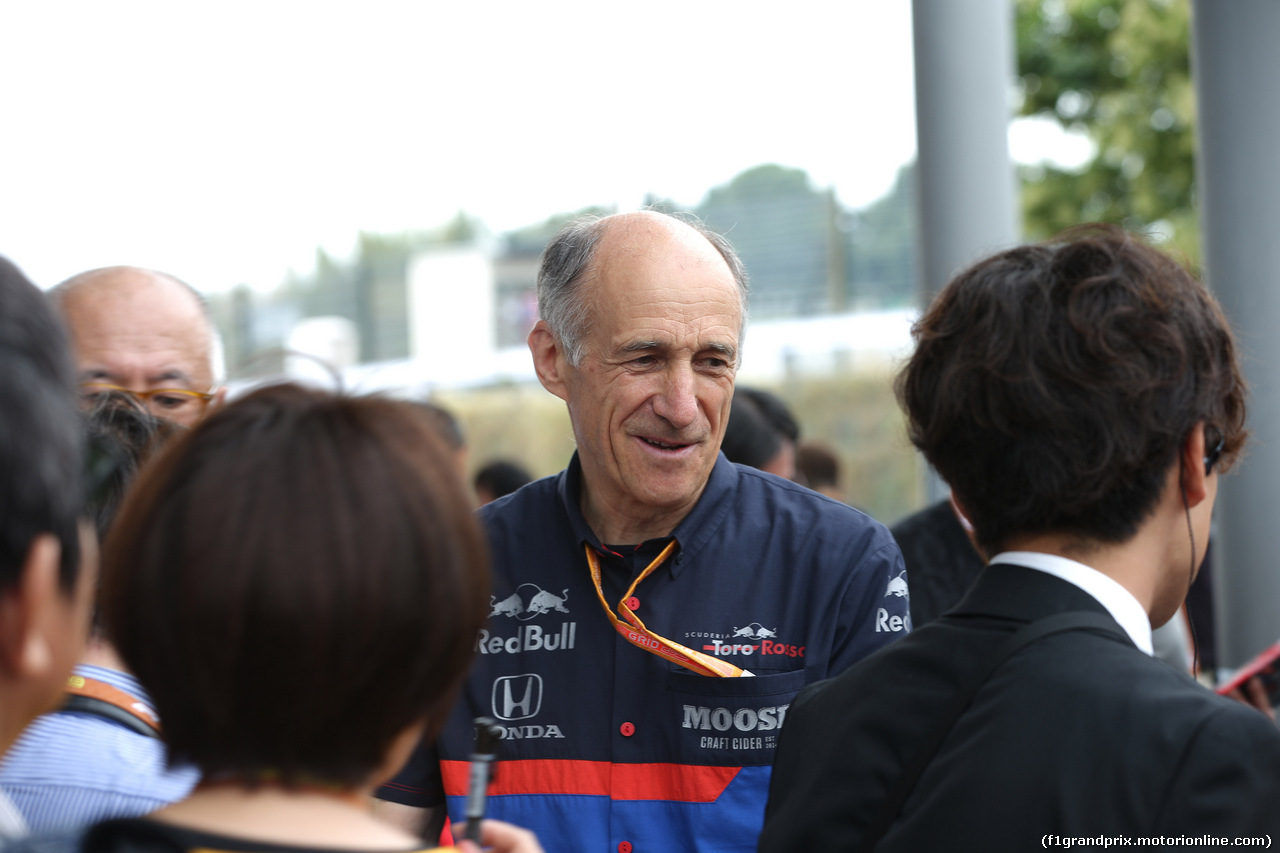 GP GIAPPONE, 11.10.2019- Franz Tost, Scuderia Toro Rosso, Team Principal