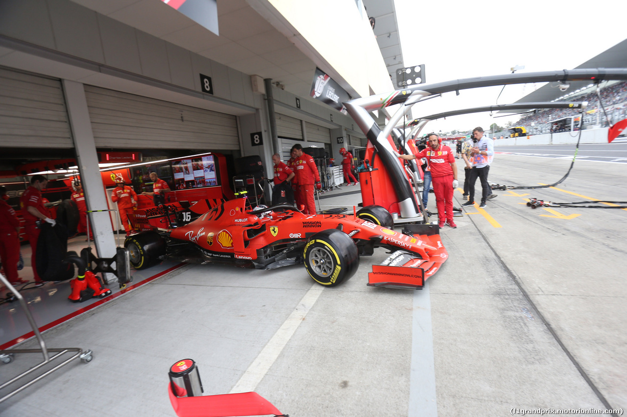 GP GIAPPONE, 11.10.2019- Prove Libere 2, Charles Leclerc (MON) Ferrari SF90