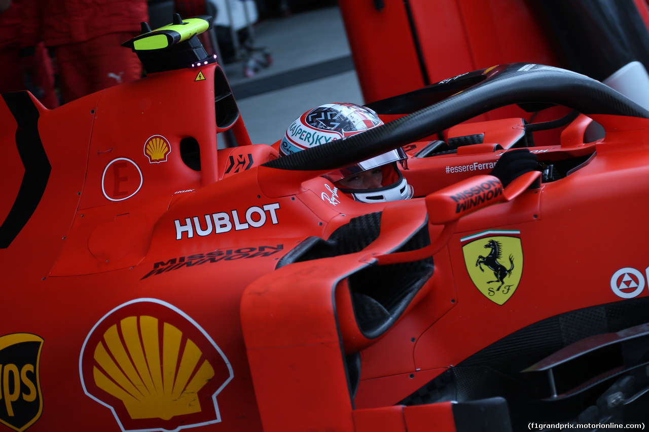 GP GIAPPONE, 11.10.2019- Prove Libere 2, Charles Leclerc (MON) Ferrari SF90