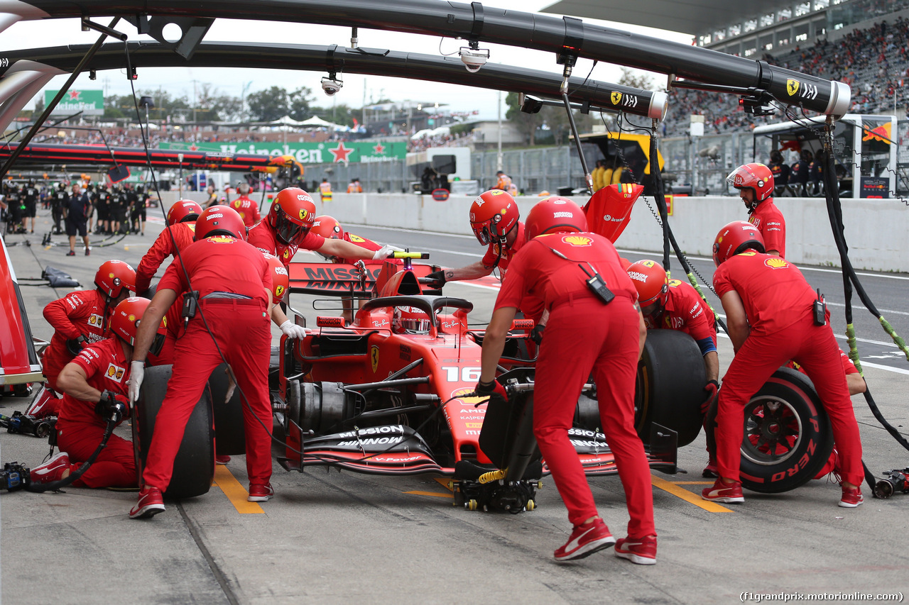 GP GIAPPONE, 11.10.2019- Prove Libere 2, Charles Leclerc (MON) Ferrari SF90