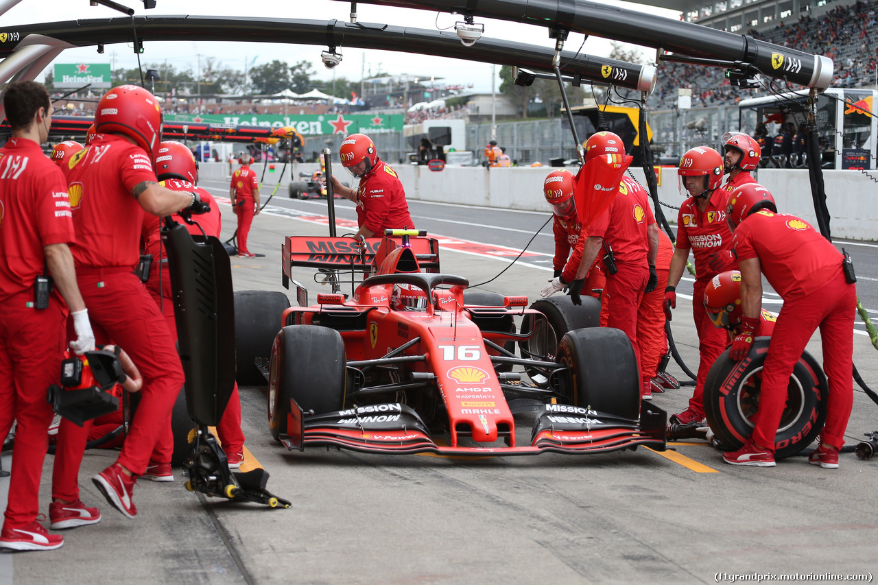 GP GIAPPONE, 11.10.2019- Prove Libere 2, Charles Leclerc (MON) Ferrari SF90