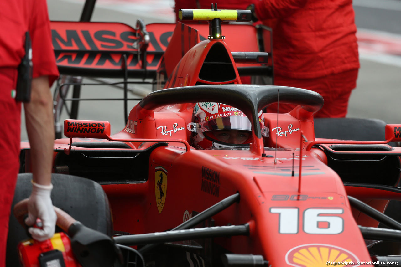 GP GIAPPONE, 11.10.2019- Prove Libere 2, Charles Leclerc (MON) Ferrari SF90