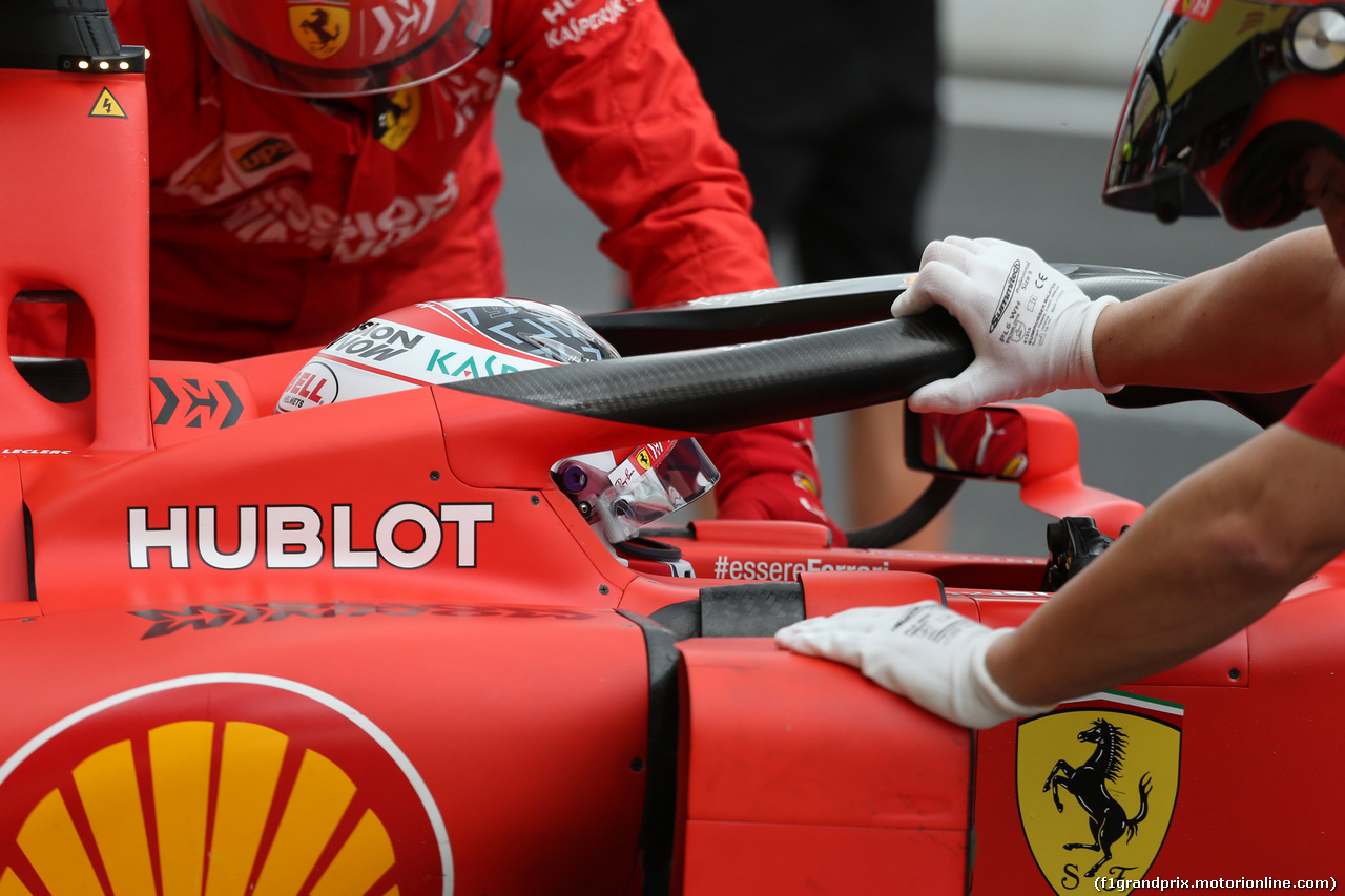 GP GIAPPONE, 11.10.2019- Prove Libere 2, Charles Leclerc (MON) Ferrari SF90