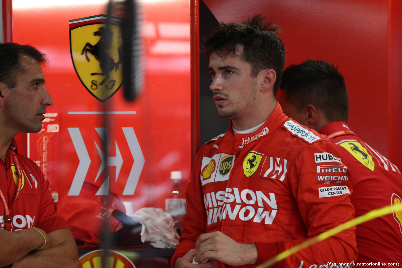 GP GIAPPONE, 11.10.2019- Prove Libere 2, Charles Leclerc (MON) Ferrari SF90