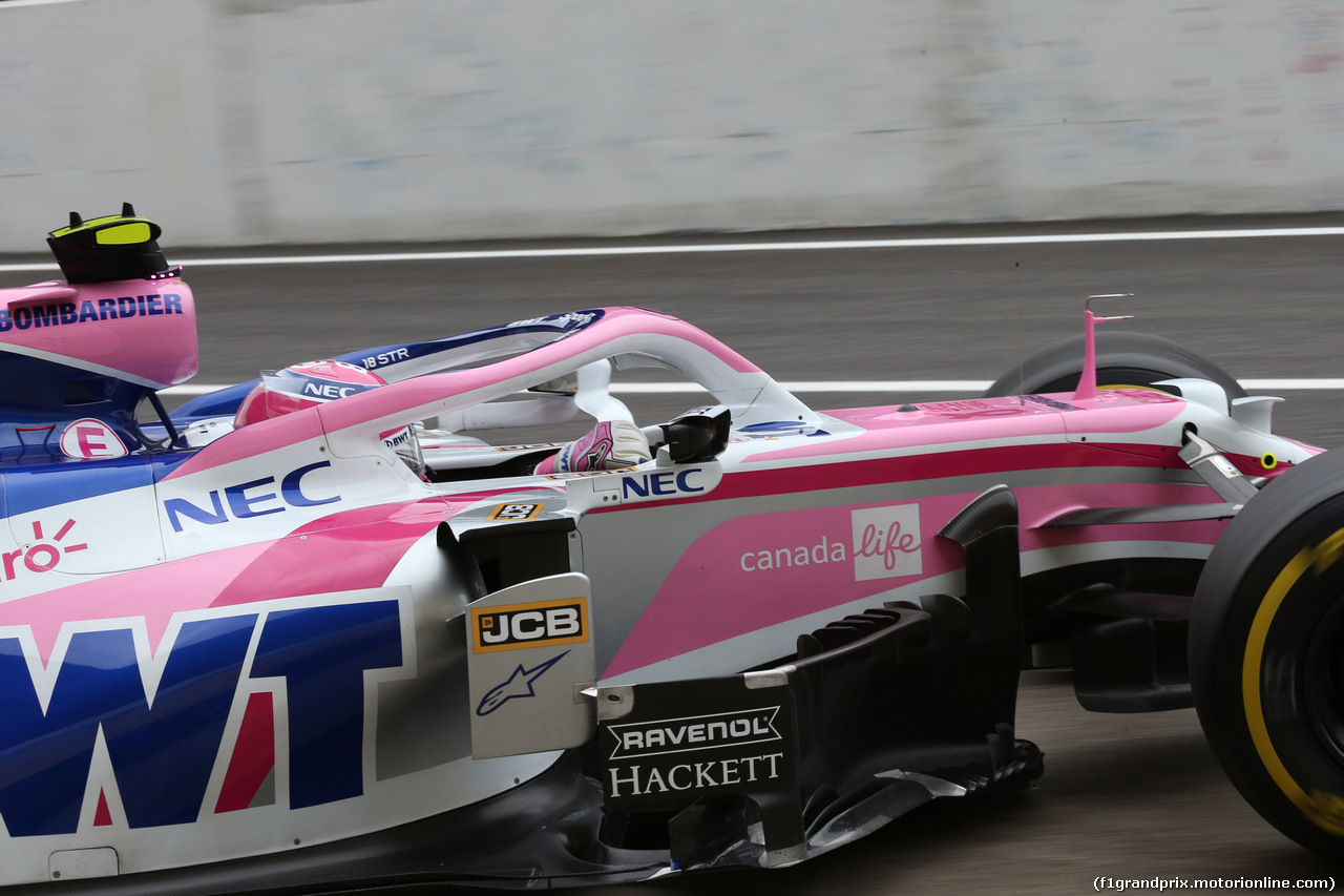 GP GIAPPONE, 11.10.2019- Prove Libere 2, Lance Stroll (CDN) Racing Point F1 RP19