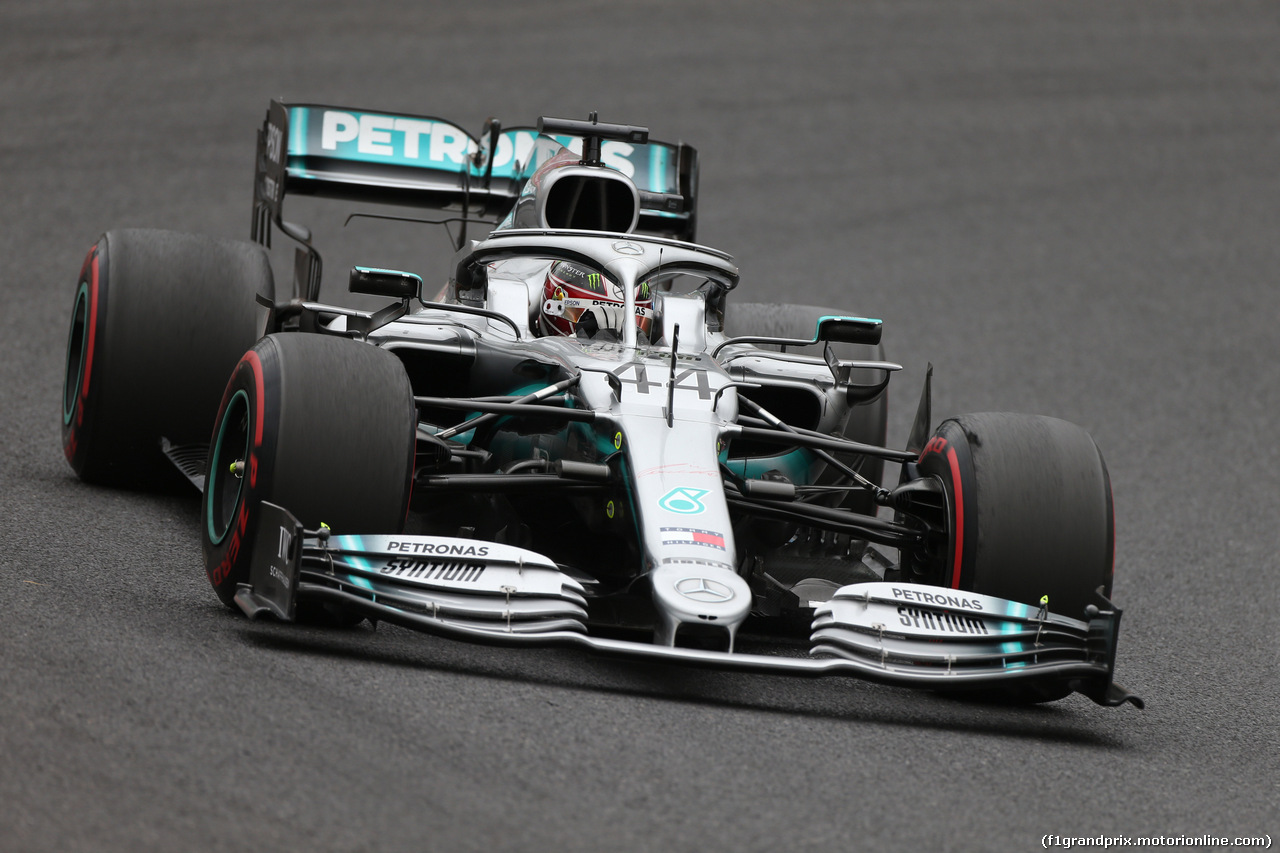 GP GIAPPONE, 11.10.2019- Prove Libere 2, Lewis Hamilton (GBR) Mercedes AMG F1 W10 EQ Power