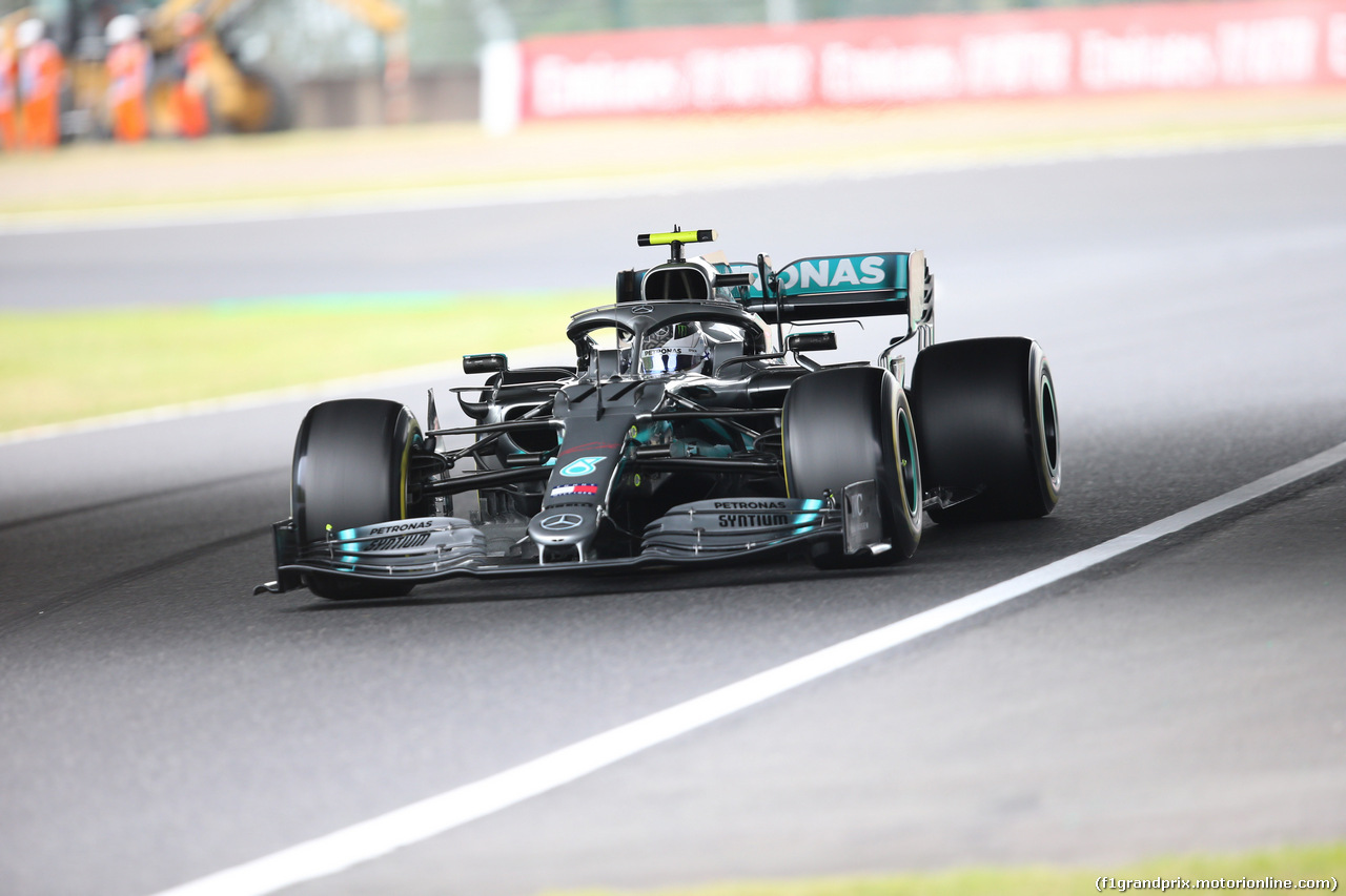 GP GIAPPONE, 11.10.2019- Prove Libere 2, Valtteri Bottas (FIN) Mercedes AMG F1 W10 EQ Power