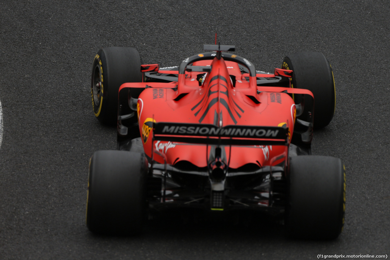 GP GIAPPONE, 11.10.2019- Prove Libere 2, Sebastian Vettel (GER) Ferrari SF90