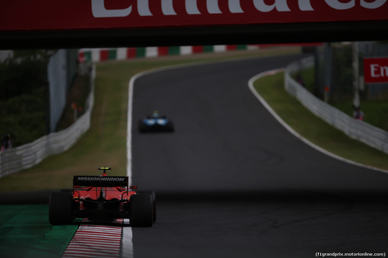 GP GIAPPONE, 11.10.2019- Prove Libere 2, Charles Leclerc (MON) Ferrari SF90