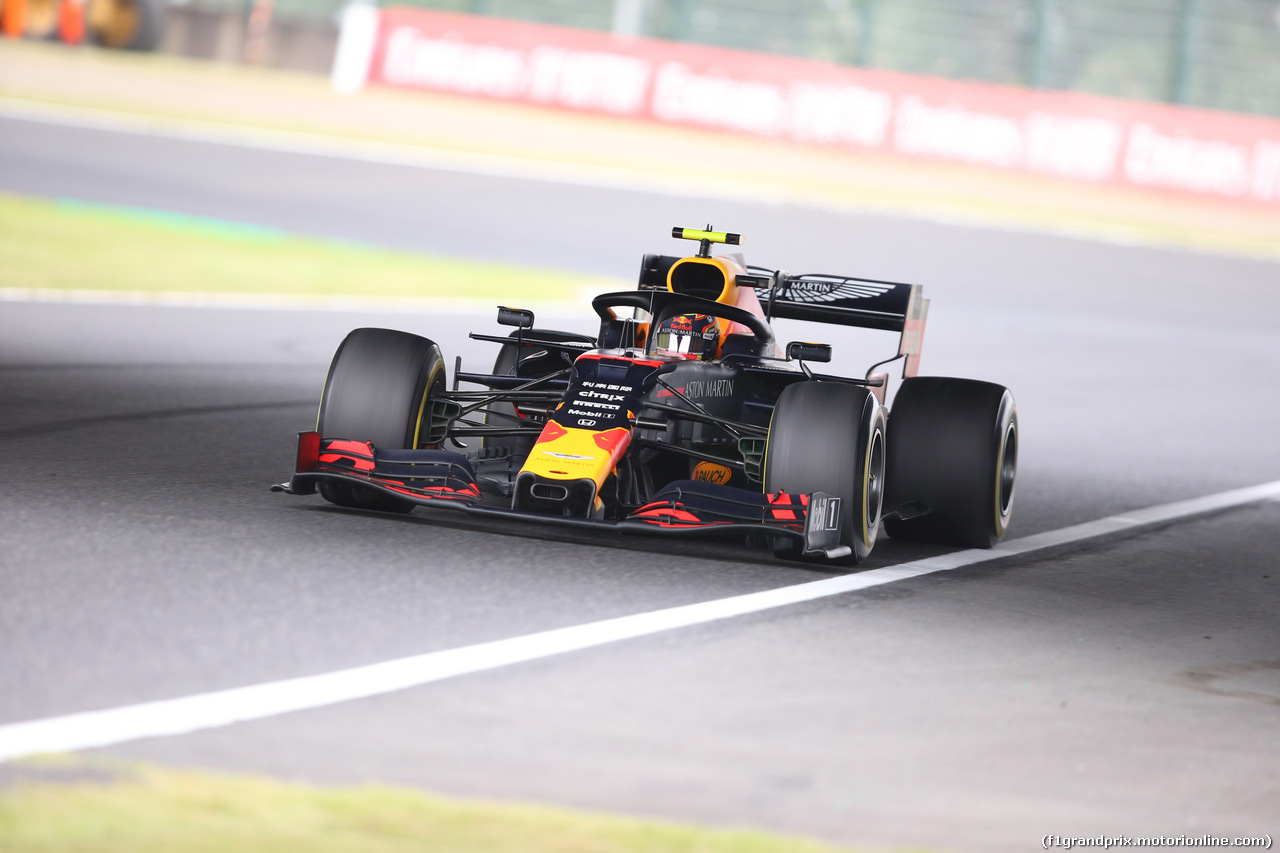 GP GIAPPONE, 11.10.2019- Prove Libere 2, Max Verstappen (NED) Red Bull Racing RB15