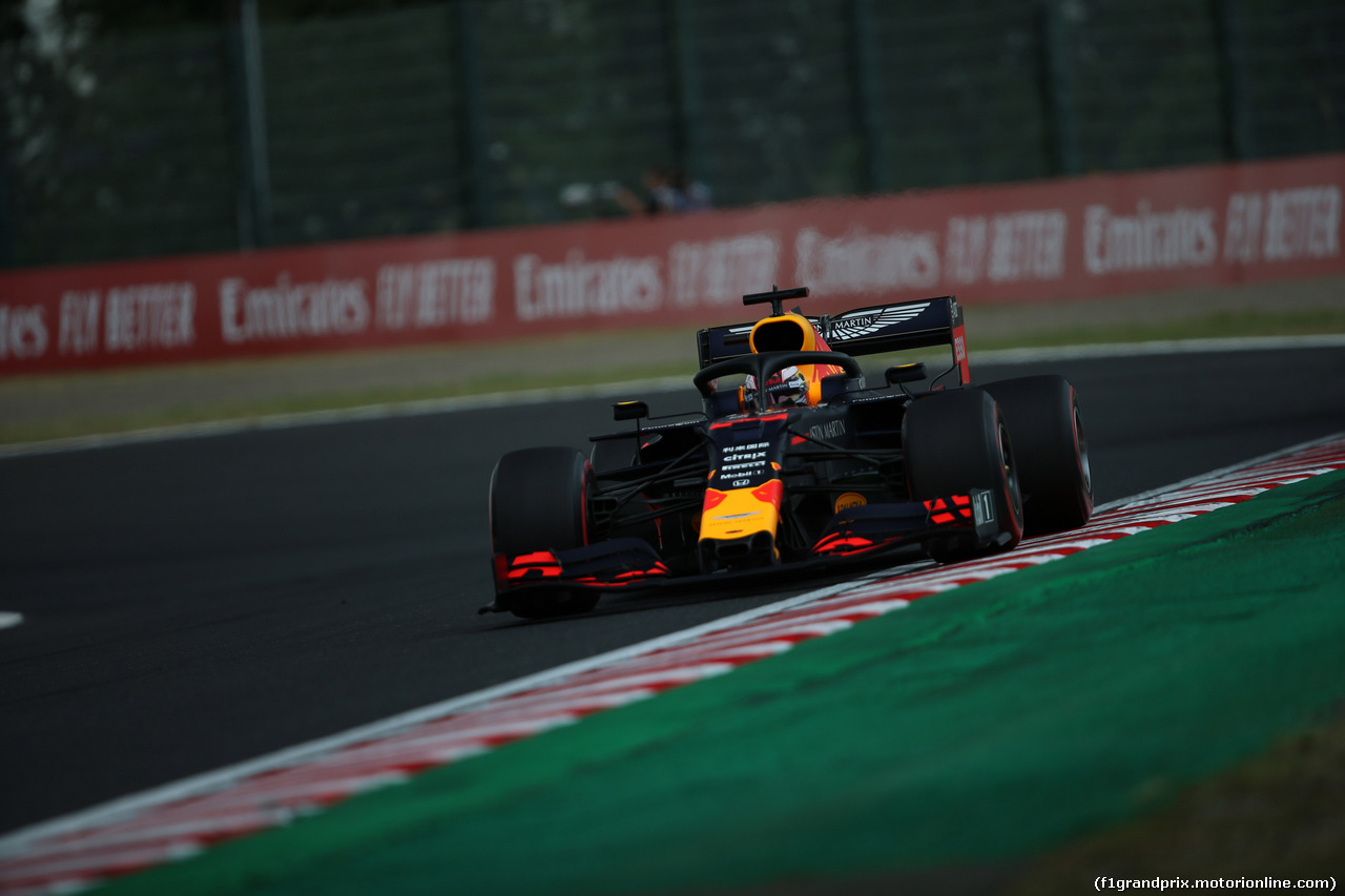 GP GIAPPONE, 11.10.2019- Prove Libere 2, Max Verstappen (NED) Red Bull Racing RB15