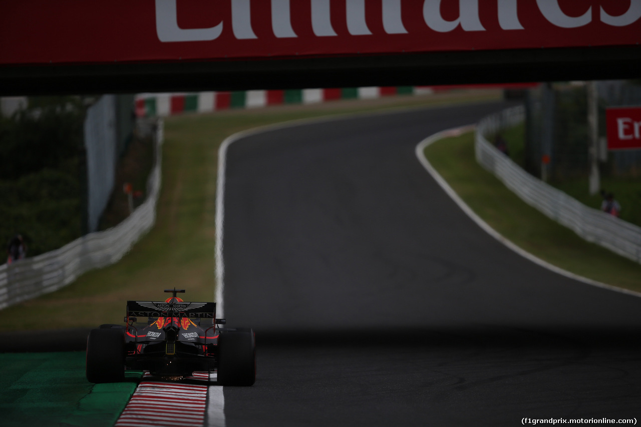 GP GIAPPONE, 11.10.2019- Prove Libere 2, Max Verstappen (NED) Red Bull Racing RB15