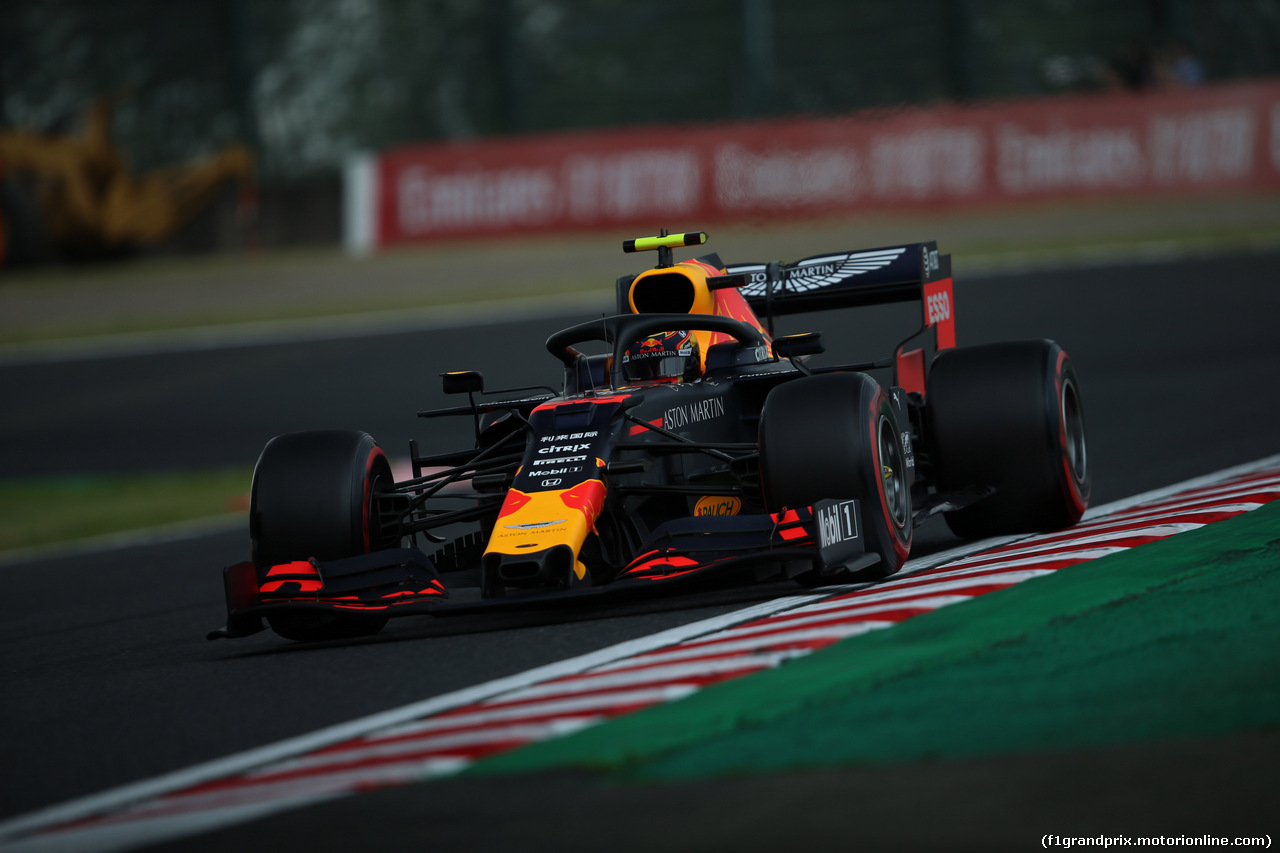 GP GIAPPONE, 11.10.2019- Prove Libere 2, Alexader Albon (THA) Redbull Racing RB15