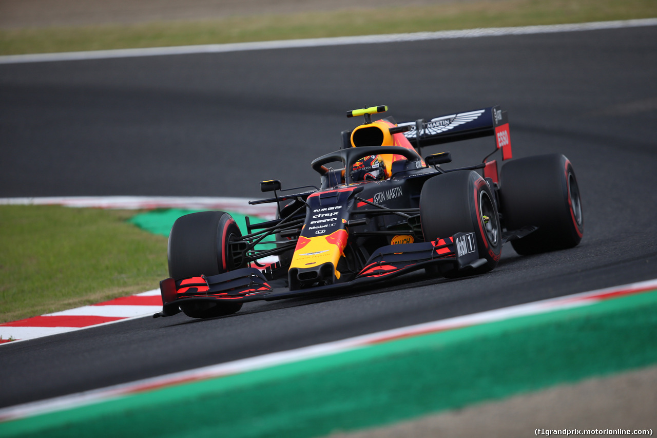 GP GIAPPONE, 11.10.2019- Prove Libere 2, Alexader Albon (THA) Redbull Racing RB15