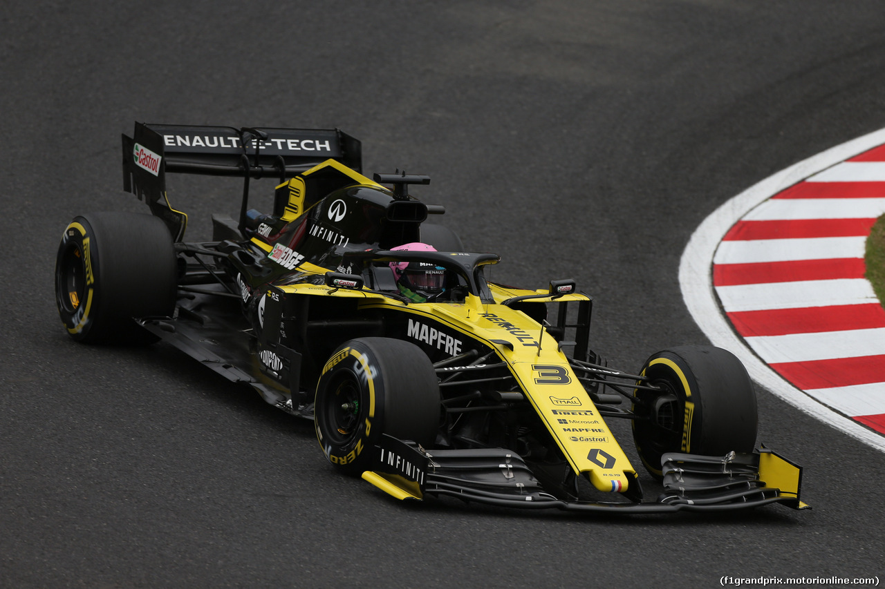 GP GIAPPONE, 11.10.2019- Prove Libere 2, Daniel Ricciardo (AUS) Renault Sport F1 Team RS19