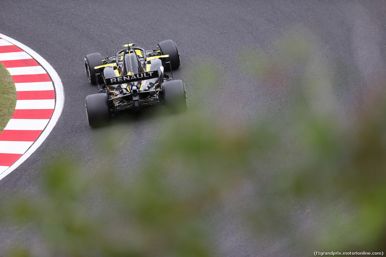 GP GIAPPONE, 11.10.2019- Prove Libere 2, Nico Hulkenberg (GER) Renault Sport F1 Team RS19