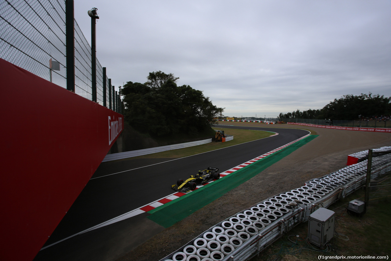 GP GIAPPONE, 11.10.2019- Prove Libere 2, Nico Hulkenberg (GER) Renault Sport F1 Team RS19