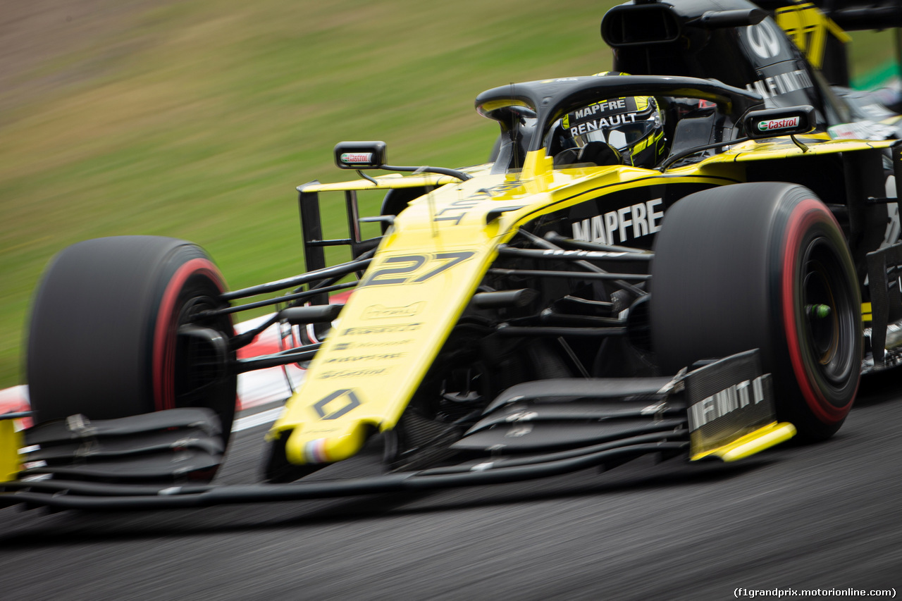 GP GIAPPONE, 11.10.2019- Prove Libere 2, Nico Hulkenberg (GER) Renault Sport F1 Team RS19