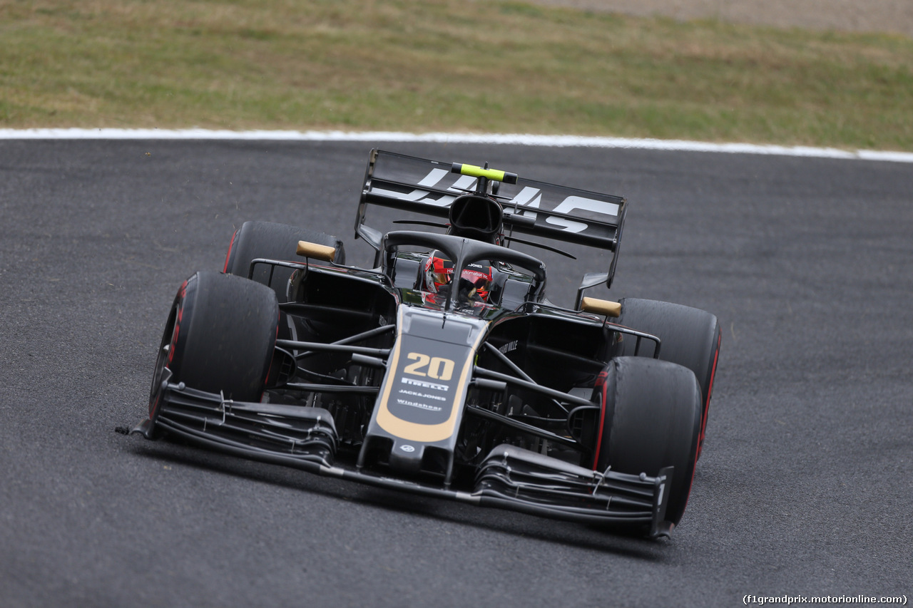 GP GIAPPONE, 11.10.2019- Prove Libere 2, Kevin Magnussen (DEN) Haas F1 Team VF-19