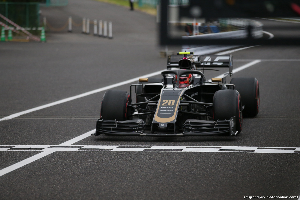 GP GIAPPONE, 11.10.2019- Prove Libere 2, Kevin Magnussen (DEN) Haas F1 Team VF-19