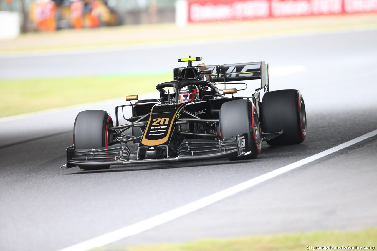 GP GIAPPONE, 11.10.2019- Prove Libere 2, Kevin Magnussen (DEN) Haas F1 Team VF-19