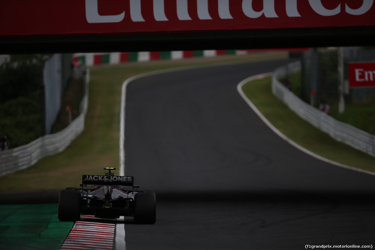 GP GIAPPONE, 11.10.2019- Prove Libere 2, Kevin Magnussen (DEN) Haas F1 Team VF-19