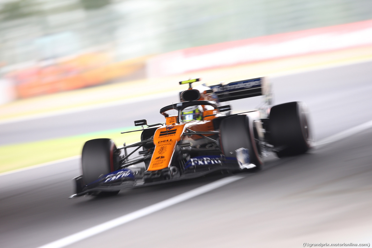 GP GIAPPONE, 11.10.2019- Prove Libere 2, Lando Norris (GBR) Mclaren F1 Team MCL34