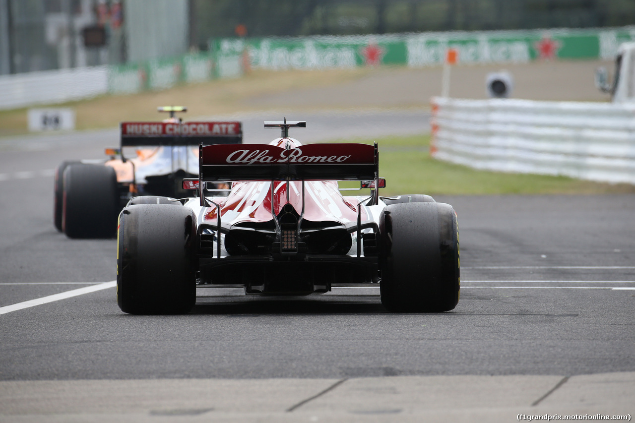 GP GIAPPONE, 11.10.2019- Prove Libere 2, Kimi Raikkonen (FIN) Alfa Romeo Racing C38