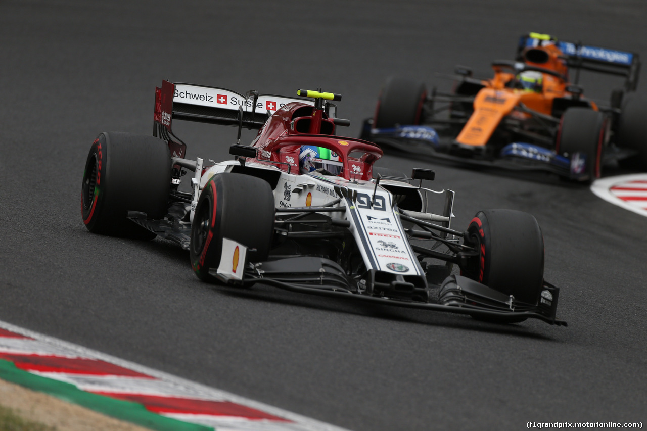 GP GIAPPONE, 11.10.2019- Prove Libere 2, Antonio Giovinazzi (ITA) Alfa Romeo Racing C38