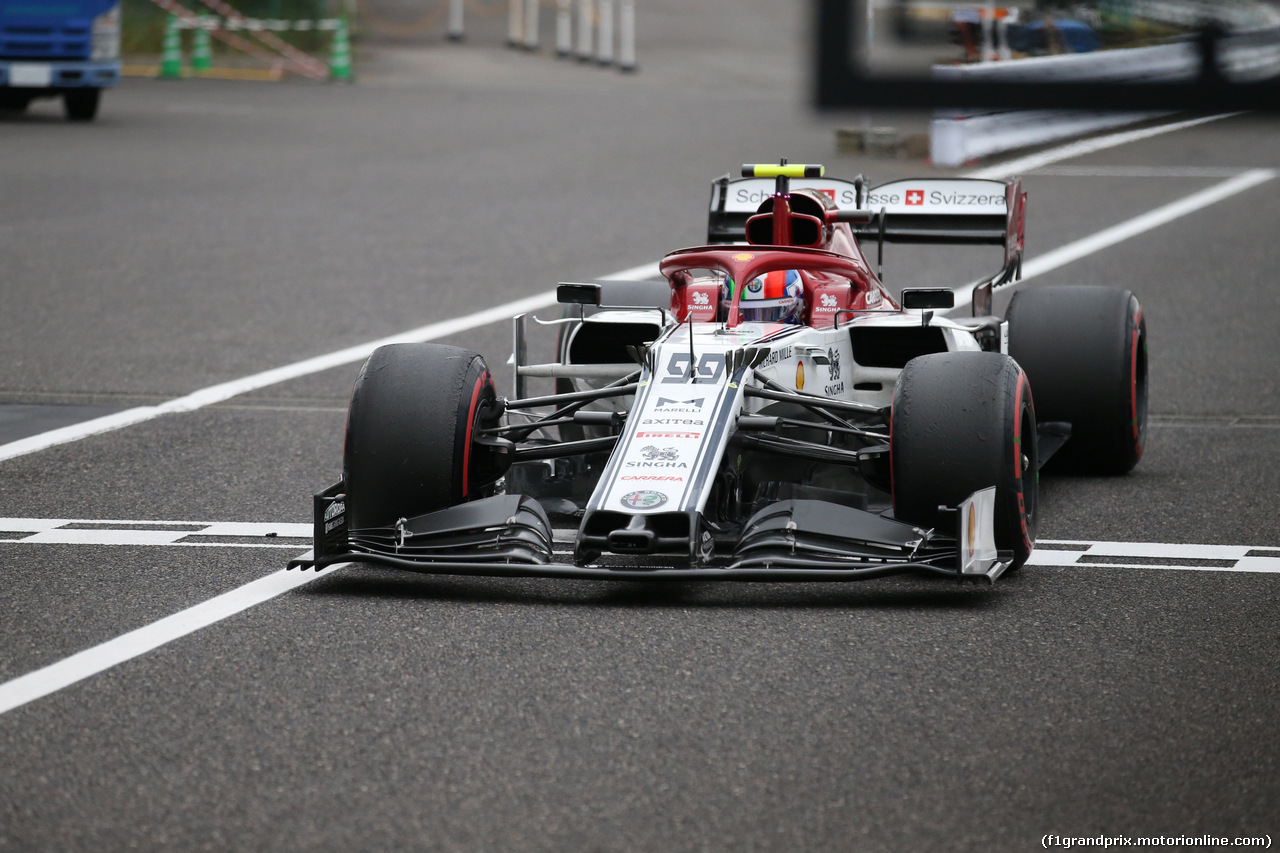 GP GIAPPONE, 11.10.2019- Prove Libere 2, Antonio Giovinazzi (ITA) Alfa Romeo Racing C38