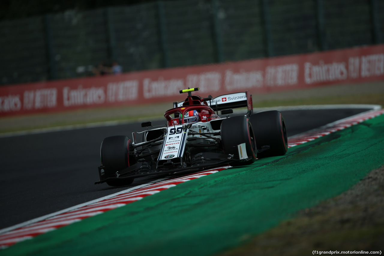 GP GIAPPONE, 11.10.2019- Prove Libere 2, Antonio Giovinazzi (ITA) Alfa Romeo Racing C38