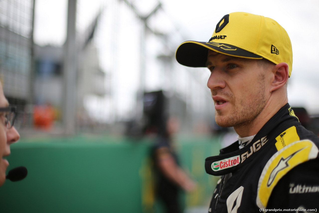 GP GRAN BRETAGNA, 14.07.2019- Gara, Nico Hulkenberg (GER) Renault Sport F1 Team RS19