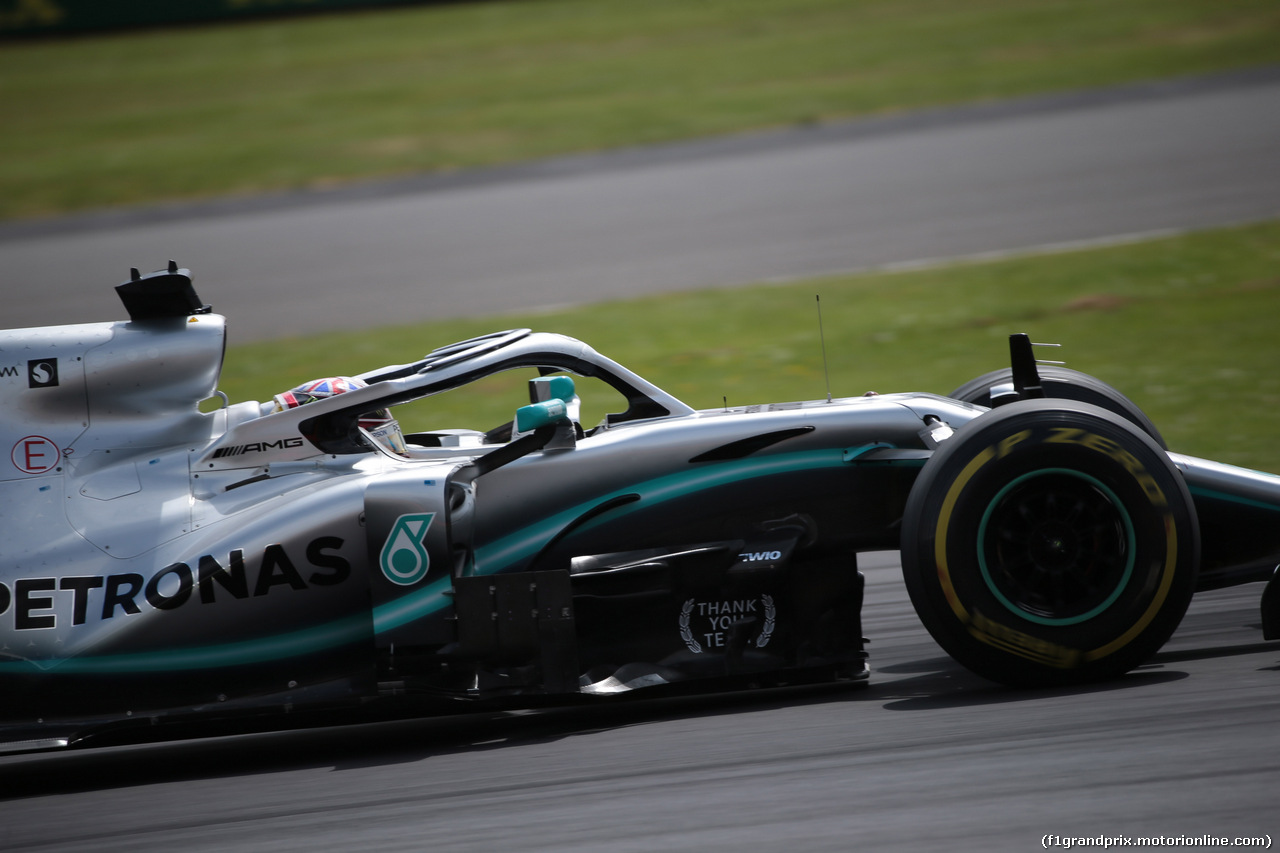 GP GRAN BRETAGNA, 14.07.2019- Gara, Lewis Hamilton (GBR) Mercedes AMG F1 W10 EQ Power