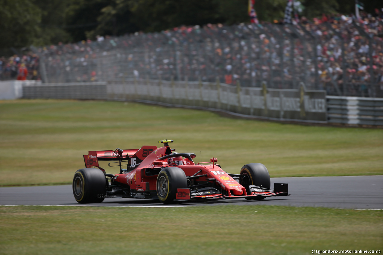 GP GRAN BRETAGNA, 14.07.2019- Charles Leclerc (MON) Ferrari SF90