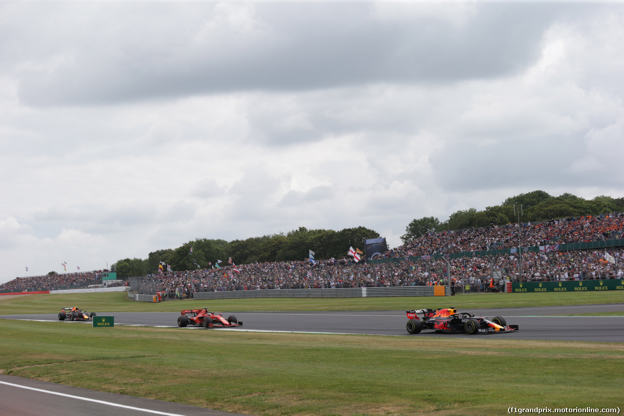 GP GRAN BRETAGNA, 14.07.2019- Gara, Max Verstappen (NED) Red Bull Racing RB15