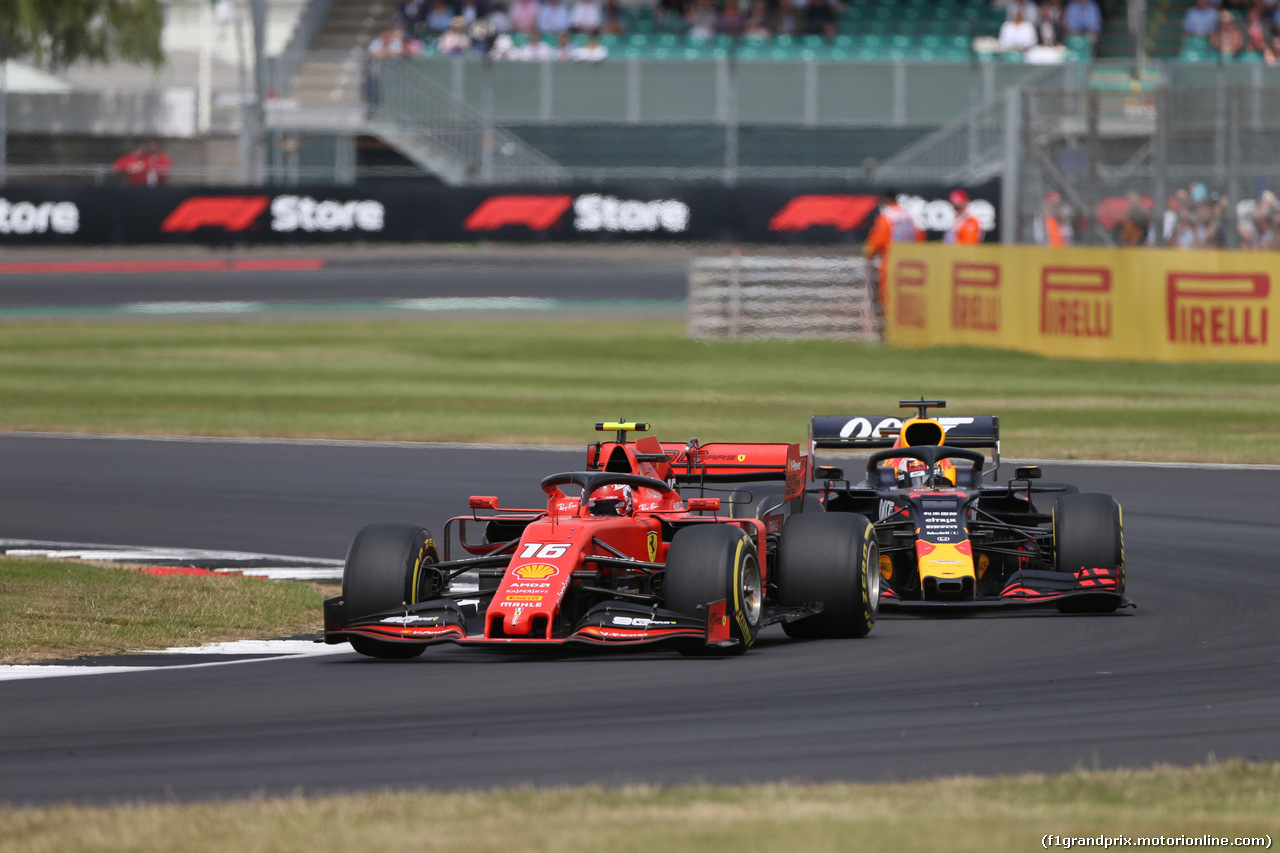 GP GRAN BRETAGNA, 14.07.2019- Gara, Charles Leclerc (MON) Ferrari SF90