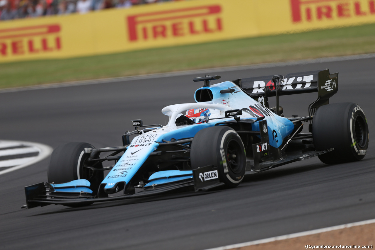 GP GRAN BRETAGNA, 14.07.2019- Gara, George Russell (GBR) Williams F1 FW42