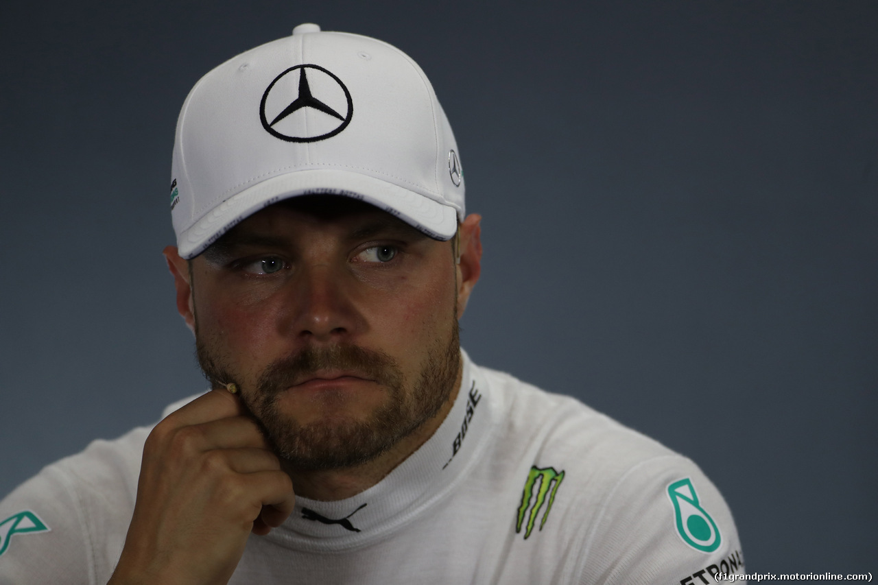 GP GRAN BRETAGNA, 14.07.2019- Official Fia press conference, Valtteri Bottas (FIN) Mercedes AMG F1 W10 EQ Power