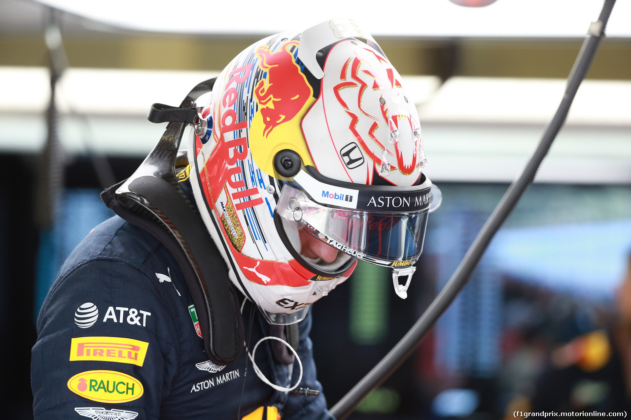 GP GRAN BRETAGNA, 13.07.2019- Free practice 3, Max Verstappen (NED) Red Bull Racing RB15