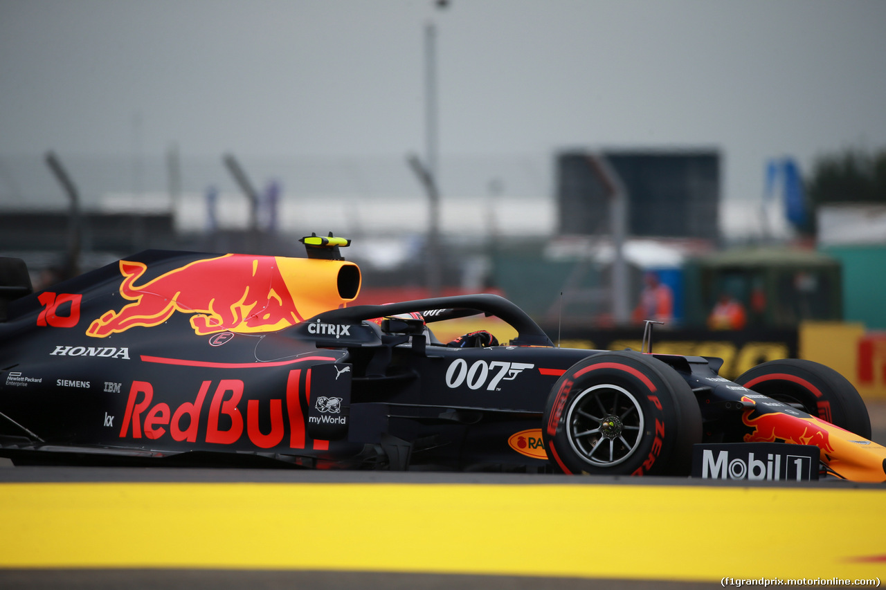 GP GRAN BRETAGNA, 13.07.2019- Free practice 3, Pierre Gasly (FRA) Redbull Racing RB15