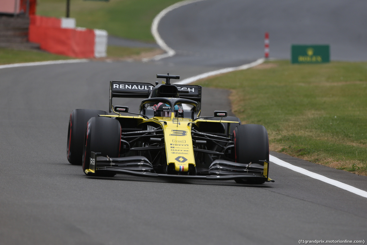 GP GRAN BRETAGNA, 13.07.2019- Free practice 3, Daniel Ricciardo (AUS) Renault Sport F1 Team RS19