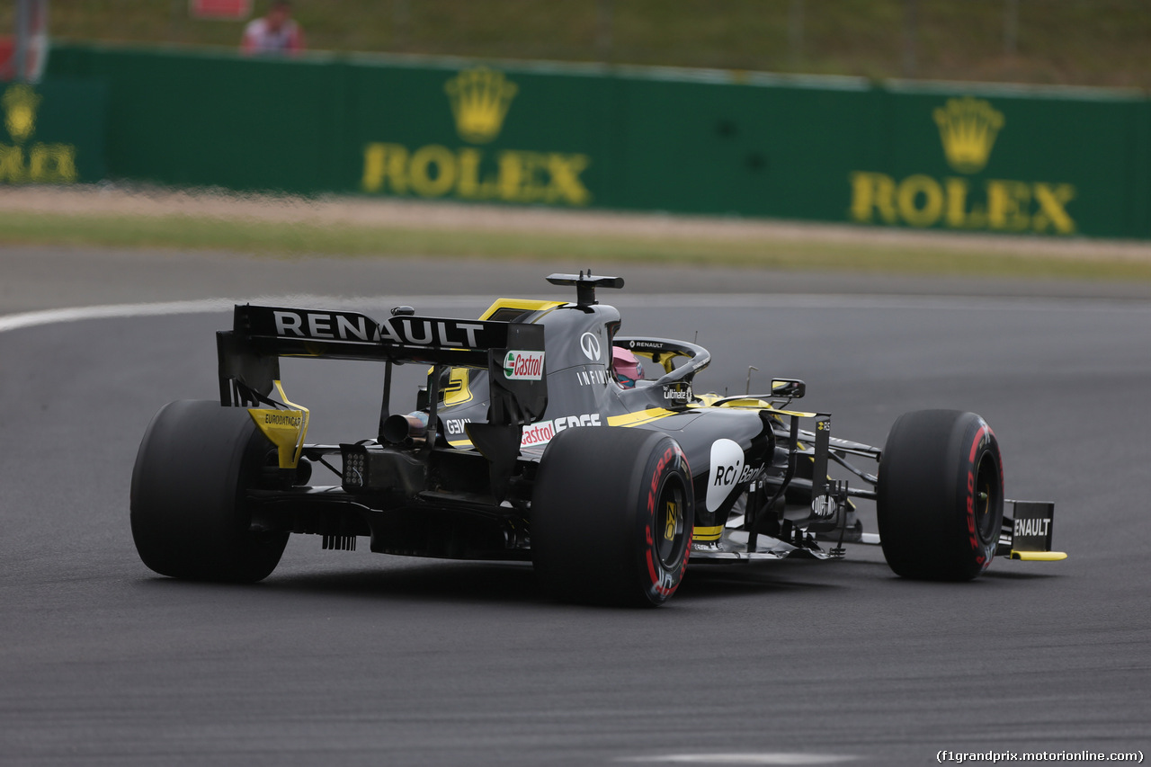 GP GRAN BRETAGNA, 13.07.2019- Free practice 3, Daniel Ricciardo (AUS) Renault Sport F1 Team RS19