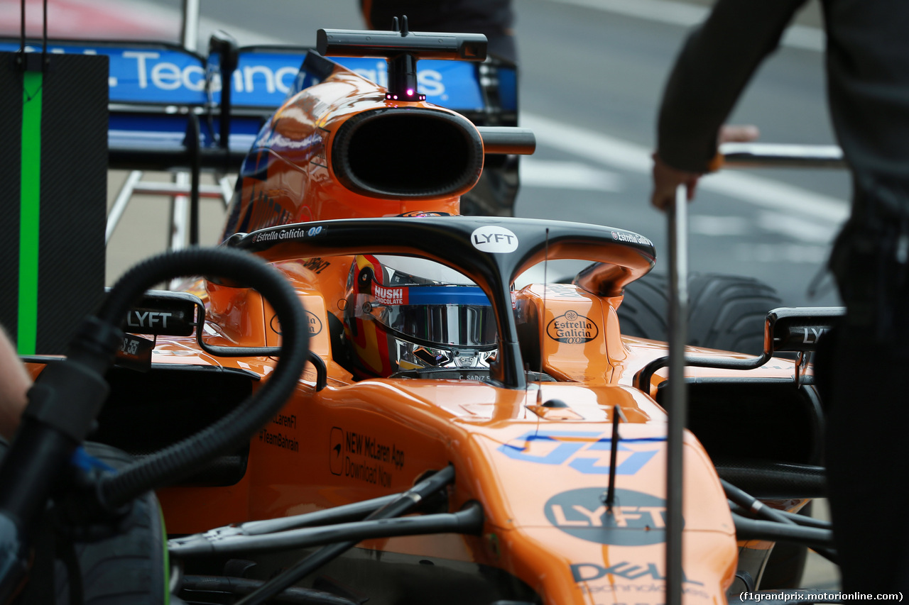 GP GRAN BRETAGNA, 13.07.2019- Free practice 3, Carlos Sainz Jr (ESP) Mclaren F1 Team MCL34