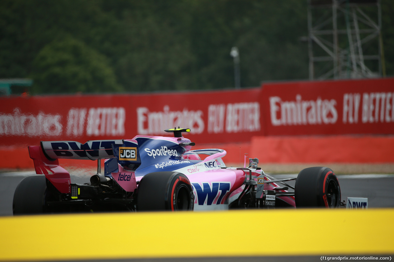 GP GRAN BRETAGNA, 13.07.2019- Free practice 3, Lance Stroll (CDN) Racing Point F1 RP19