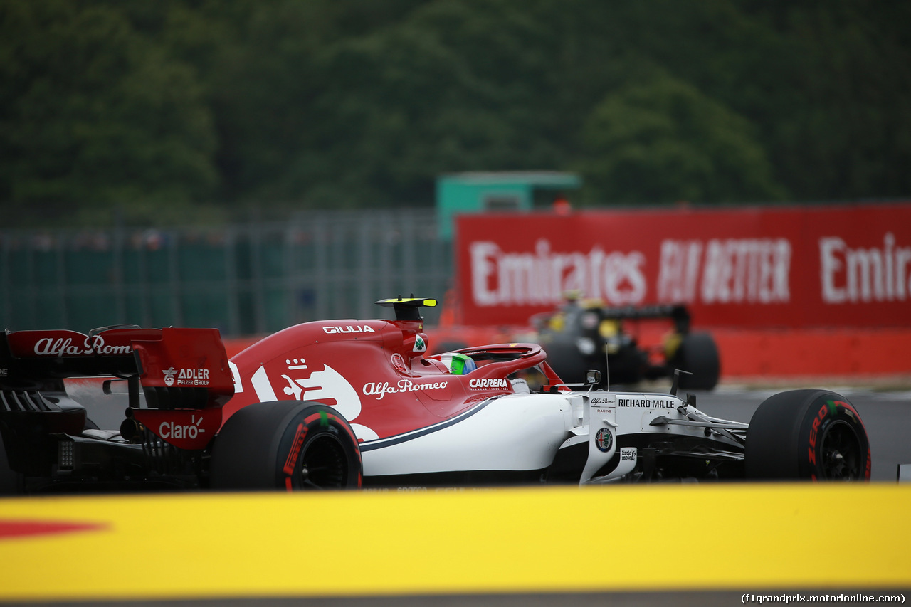 GP GRAN BRETAGNA, 13.07.2019- Free practice 3, Antonio Giovinazzi (ITA) Alfa Romeo Racing C38