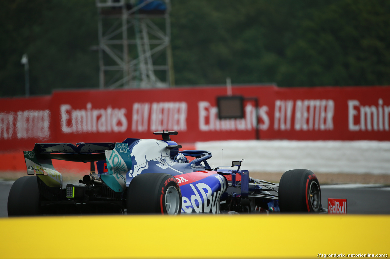 GP GRAN BRETAGNA, 13.07.2019- Free practice 3, Daniil Kvyat (RUS) Scuderia Toro Rosso STR14