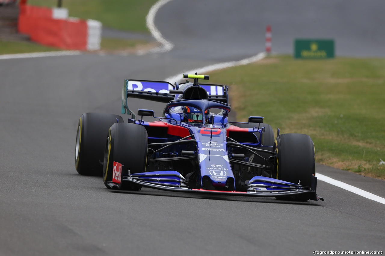 GP GRAN BRETAGNA, 13.07.2019- Free practice 3, Alexader Albon (THA) Scuderia Toro Rosso STR14