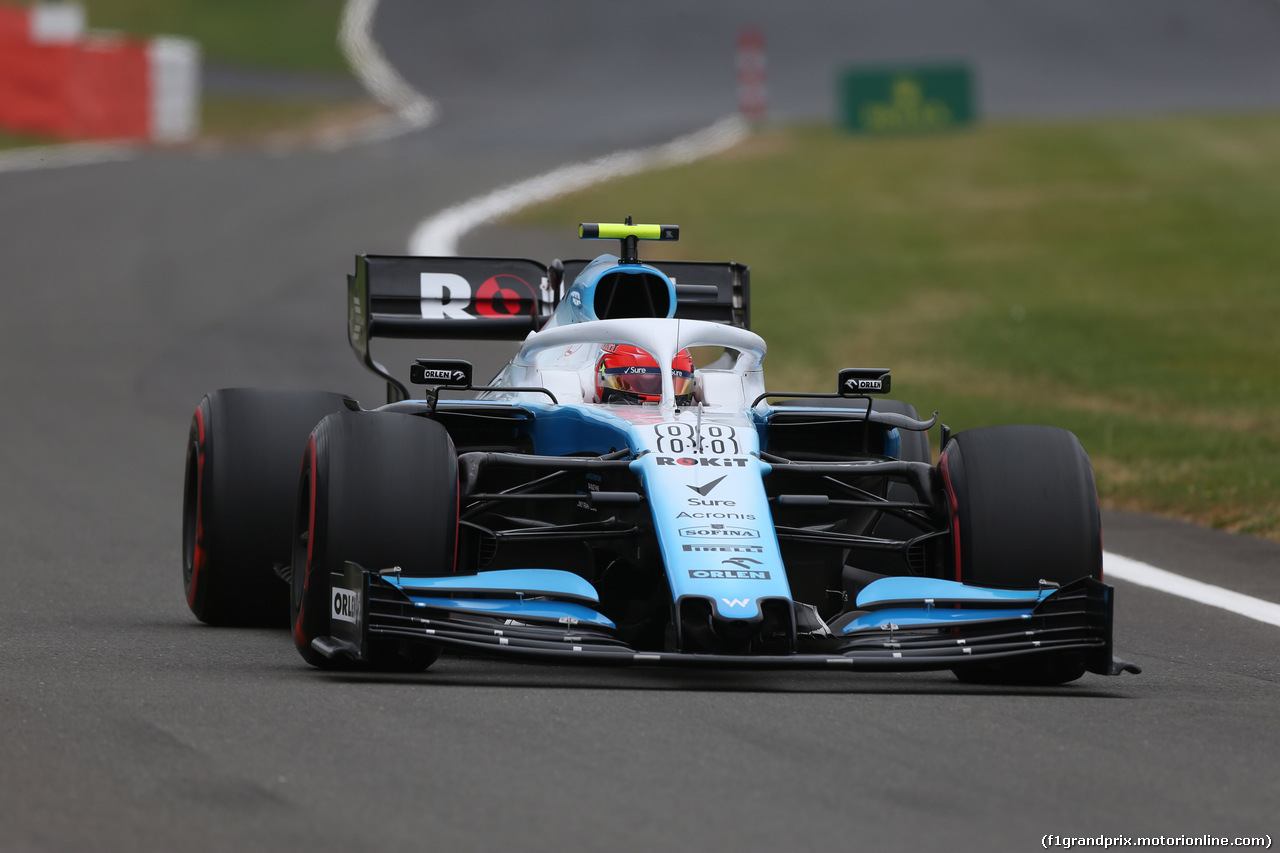 GP GRAN BRETAGNA, 13.07.2019- Free practice 3, Robert Kubica (POL) Williams F1 FW42